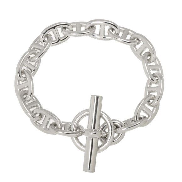 HERMES Chaine dancre MM Bracelet Silver 925 90281922 - Picture 1 of 7